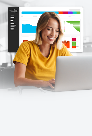 Person using a laptop